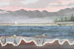 Tågernes Dal (80 x 155 cm)