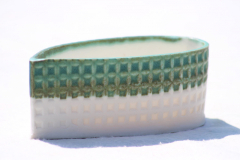 Porcelænskål med spids, højde 4 cm