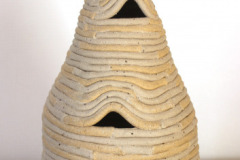 Sahara beholder, dråbeform, h 25 cm