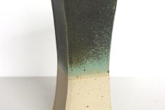 Søjlevase, grøn overdel, højde 19 cm