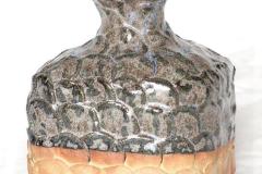 Arabica - vaselignende objekt, firkantet, højde 15 cm